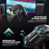 FANTECH EOS PRO II WGP15 V2 WIRELESS GAMEPAD GEMINUS BLACK Console