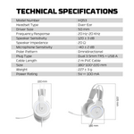 FANTECH FLASH HQ53 LIGHTWEIGHT GAMING HEADSET Headset 3.5