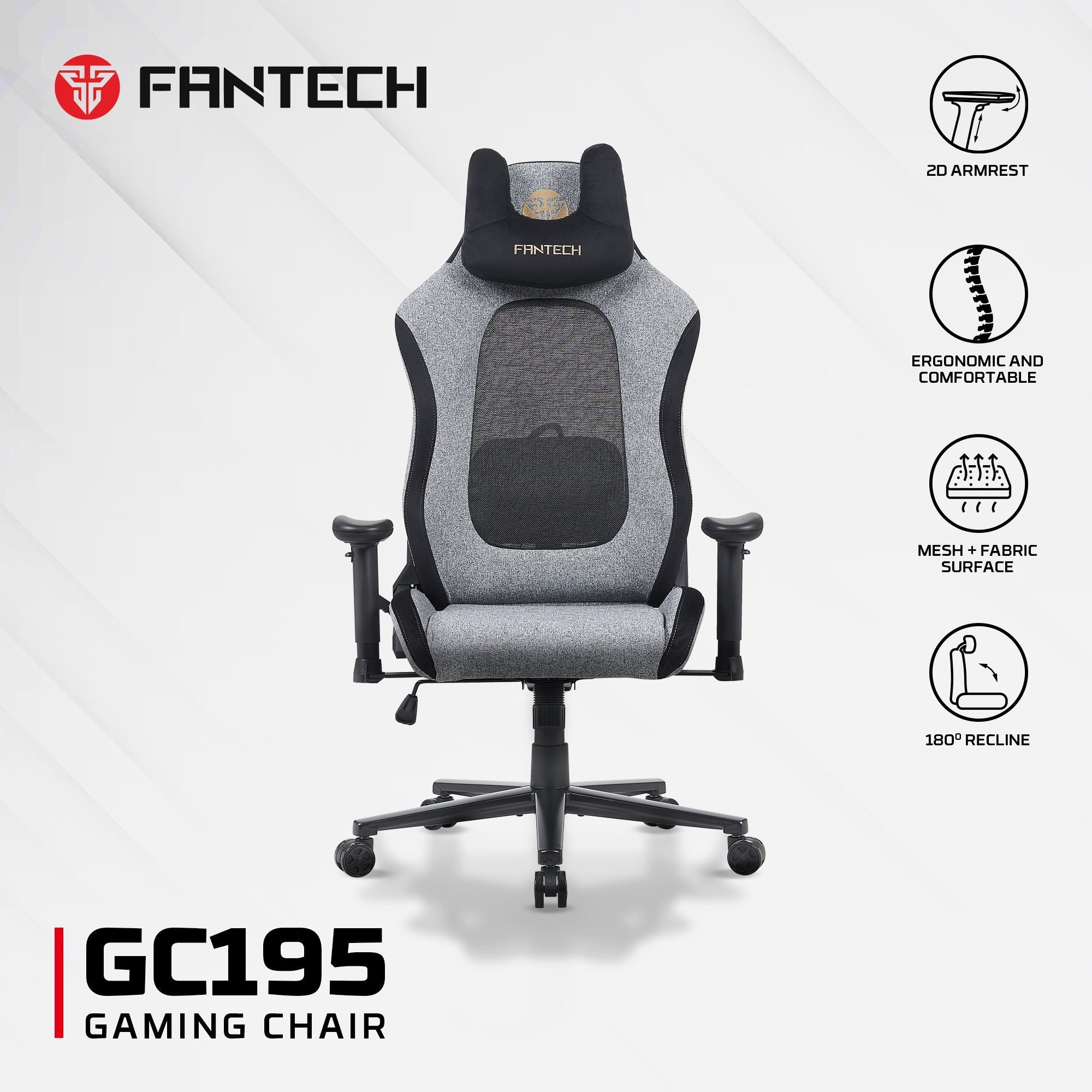 FANTECH GC195 GAMING CHAIR Desk & Chair