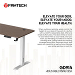 Fantech gd914 adjustable rising desk JOD 179