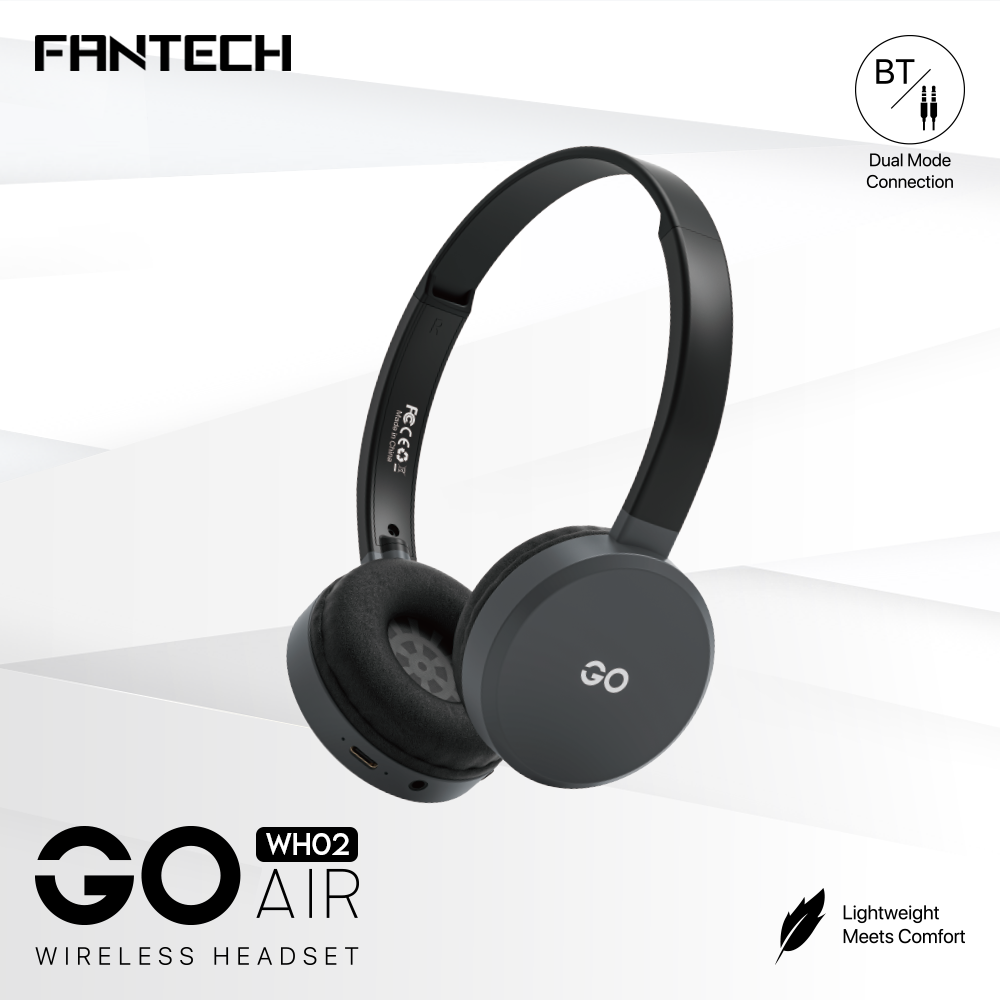 Fantech GO AIR WIRELESS HEADPHONE WH02 Audio