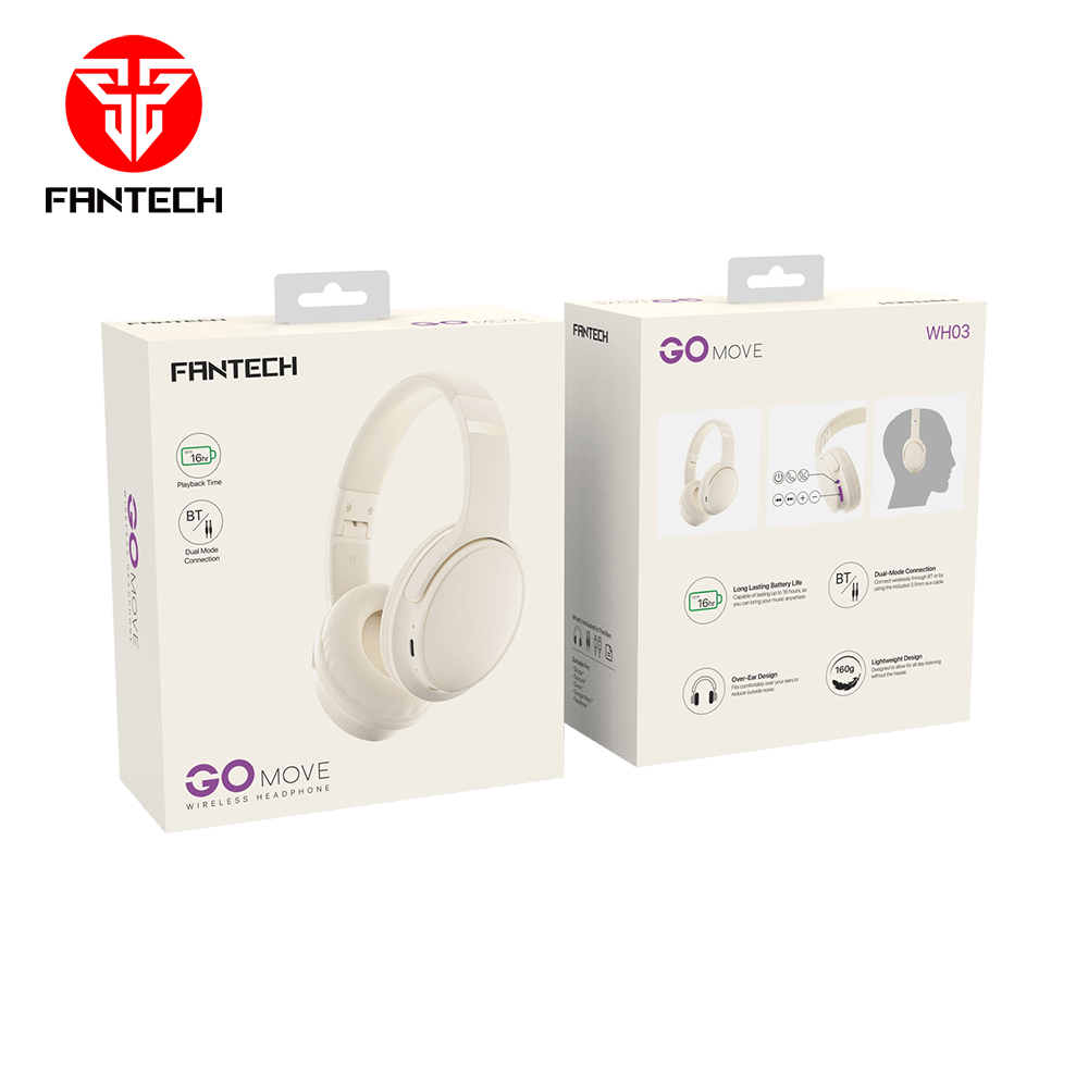 Fantech go move wireless headphone wh03-bt2 - Fun Touch