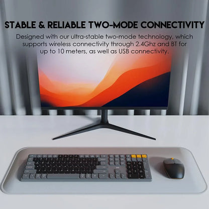 Fantech go pop wk895 office wireless combo