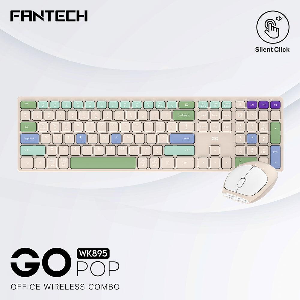 Fantech go pop wk895 office wireless combo - Fun Touch