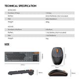 Fantech GO POP WK895 Office Wireless Combo Bundle