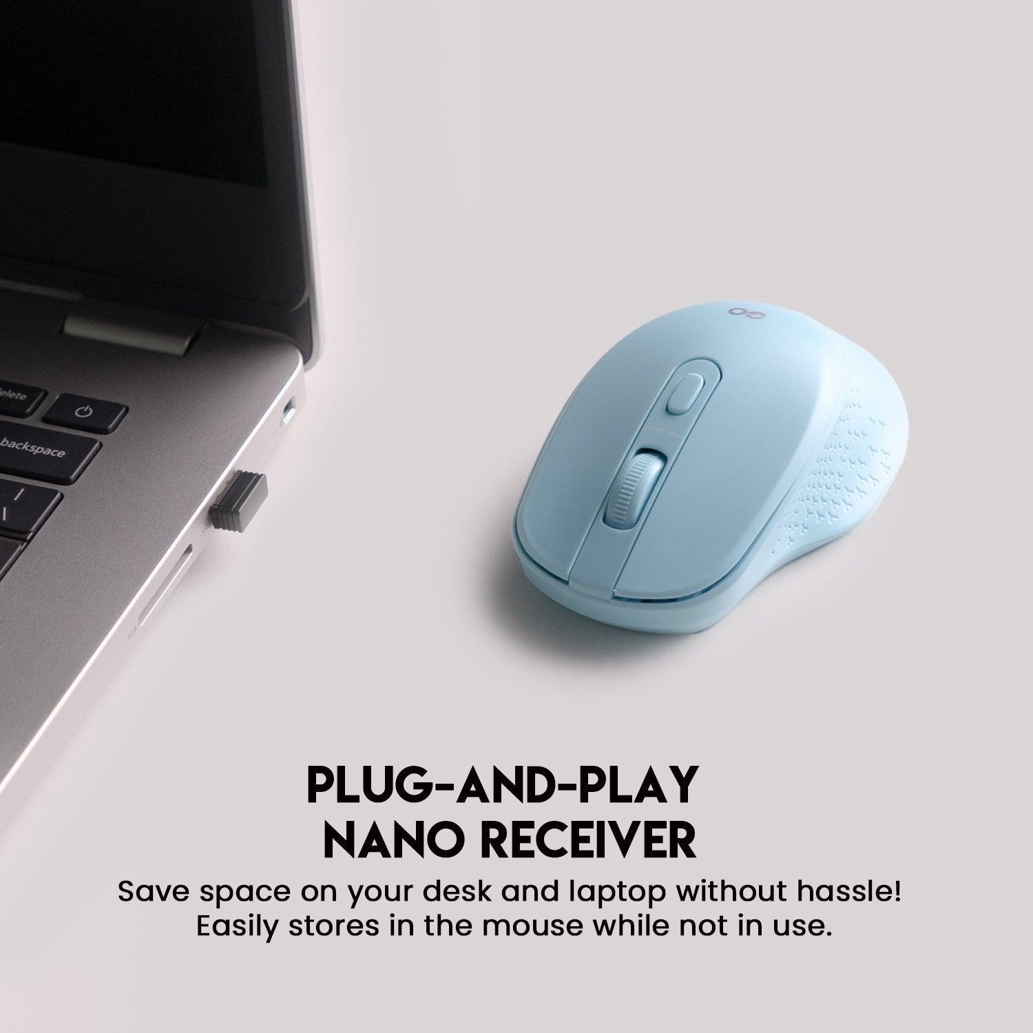 Fantech go w606 wireless office mouse - Fun Touch