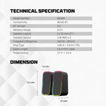 Fantech GROOVE GS304 BLUETOOTH SPEAKER Dual mode Audio