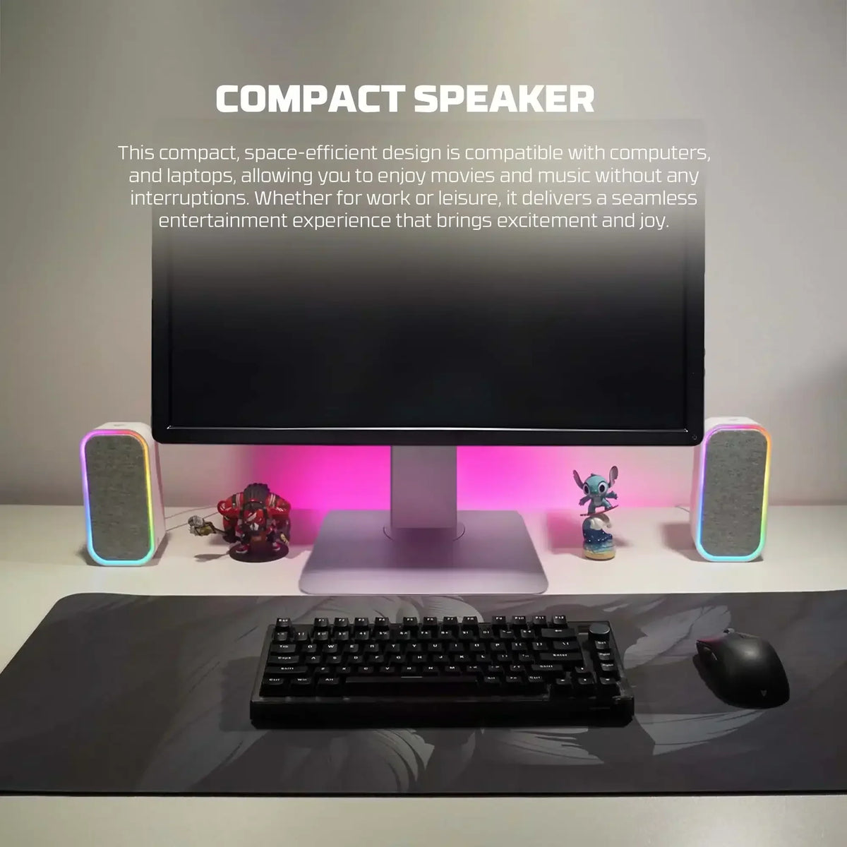 Fantech groove gs304 bluetooth speaker dual mode - white - headsets