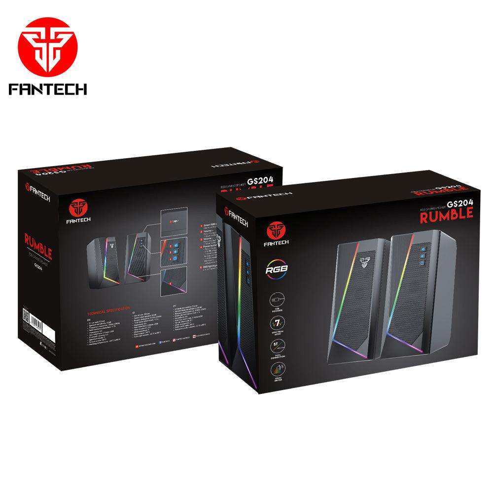 FANTECH GS204 RUMBLE RGB GAMING SPEAKER Audio