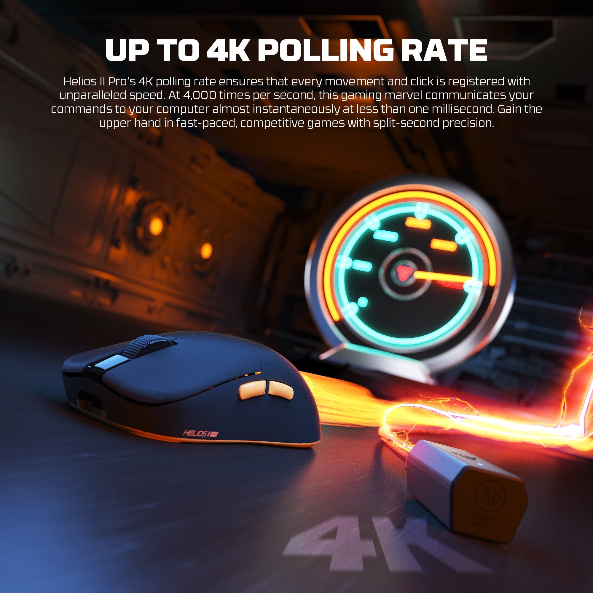 Fantech HELIOS II VD3V3 PRO 4K Wireless Mouse