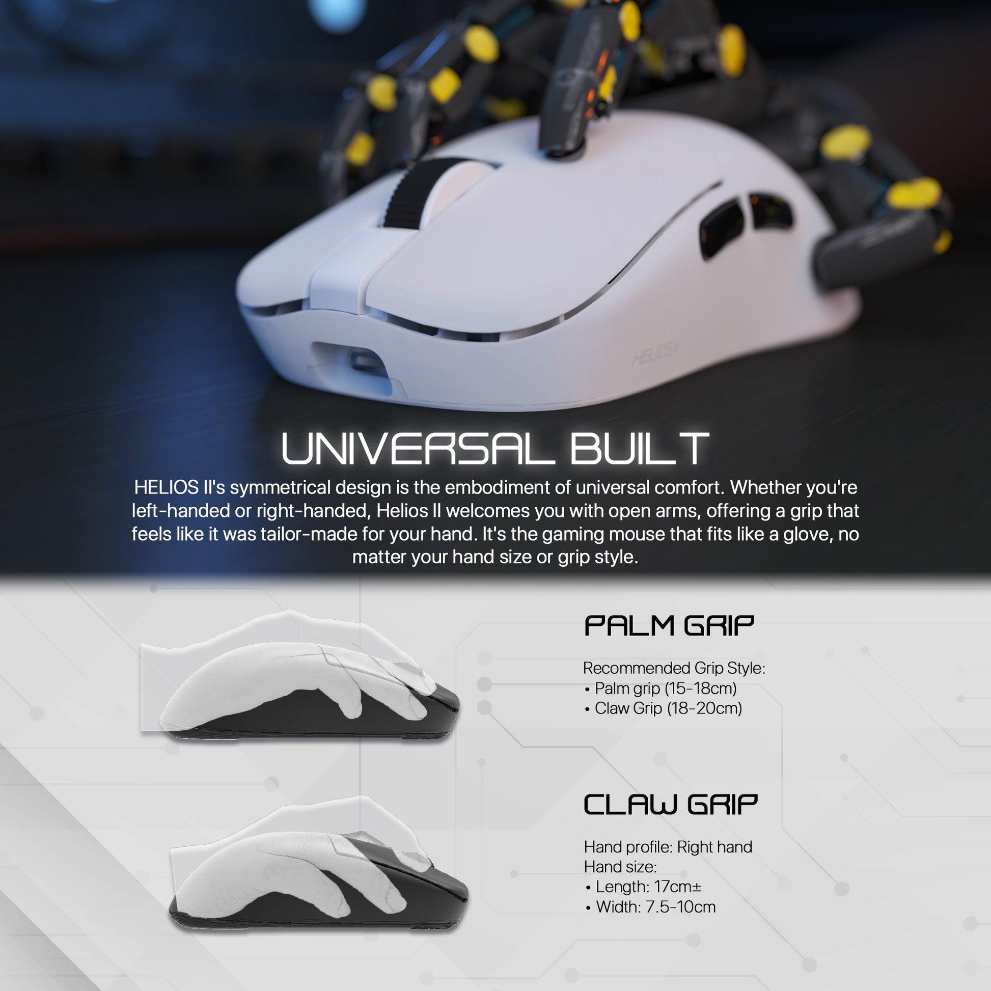 Fantech Helios II XD3 V3 Gaming Mouse Mouse