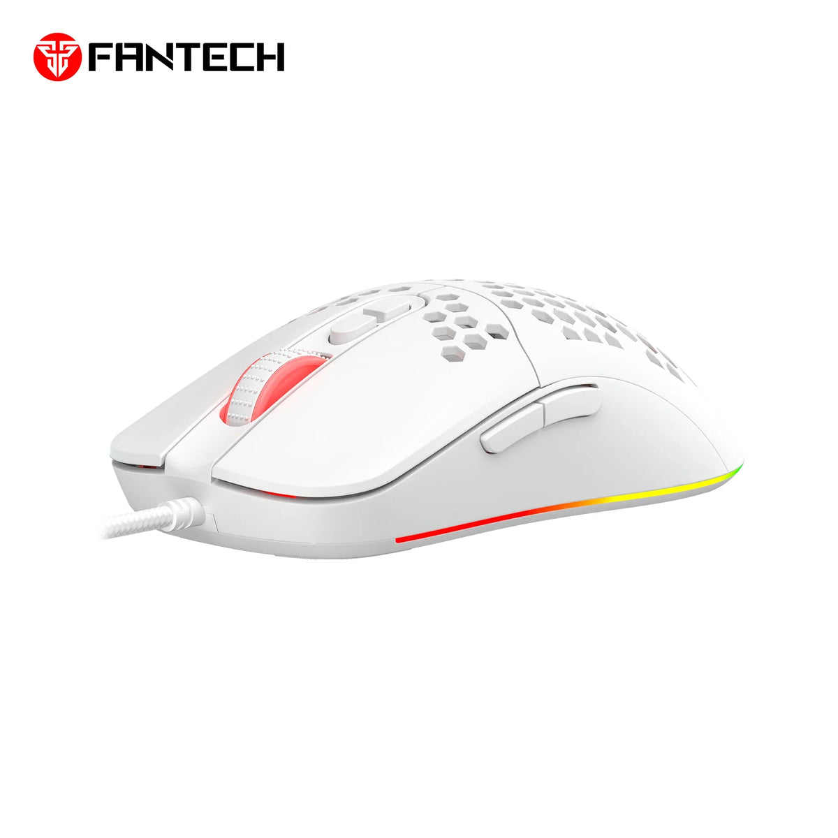 Fantech hero x18 gaming mouse rgb white - mouse