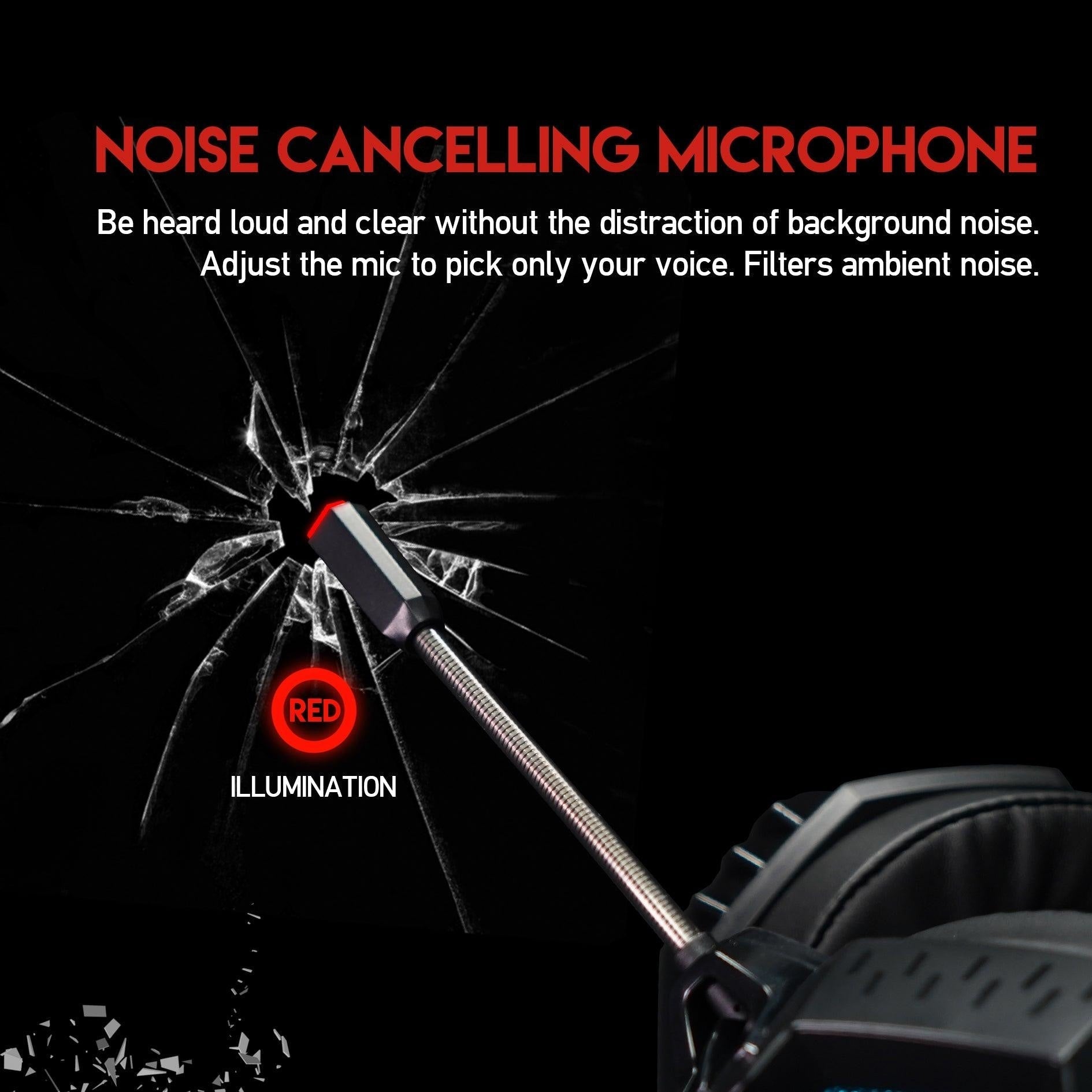 FANTECH HG21 HEXAGON 7.1 SURROUND GAMING HEADSET Audio