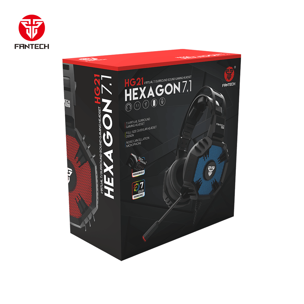 Fantech hg21 hexagon 7.1 surround gaming headset - Fun Touch