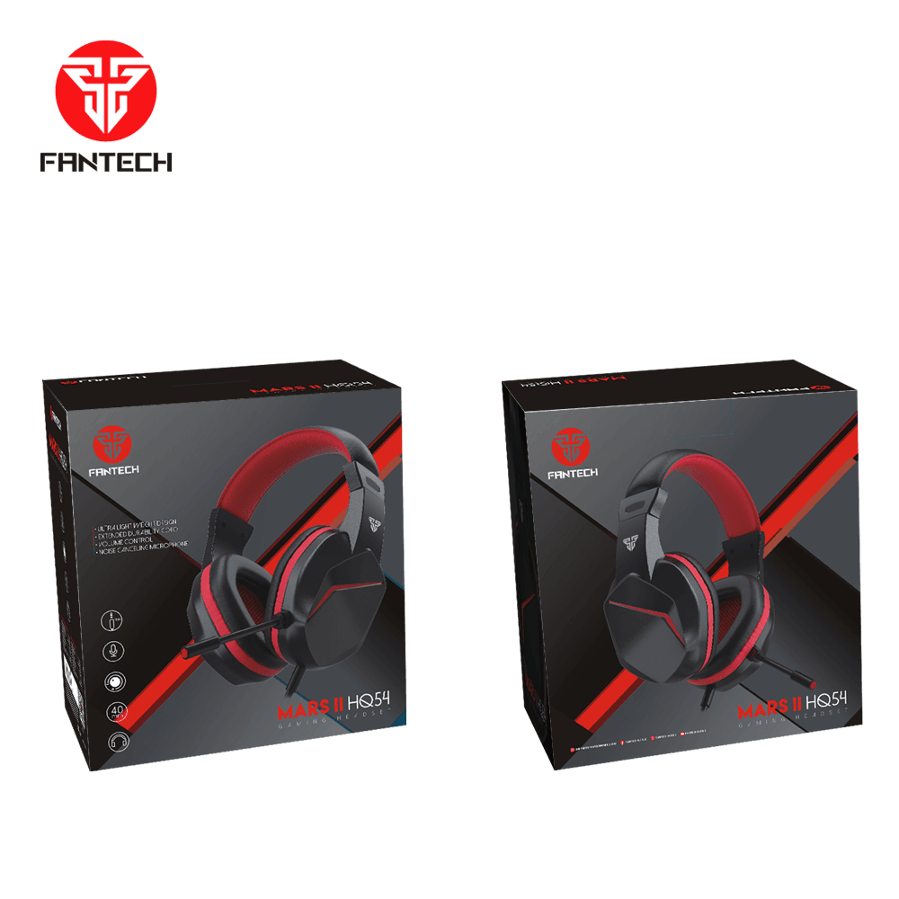 Fantech HQ54 Mars II Gaming Headset Headphones with Noise Cancelling Mic Audio