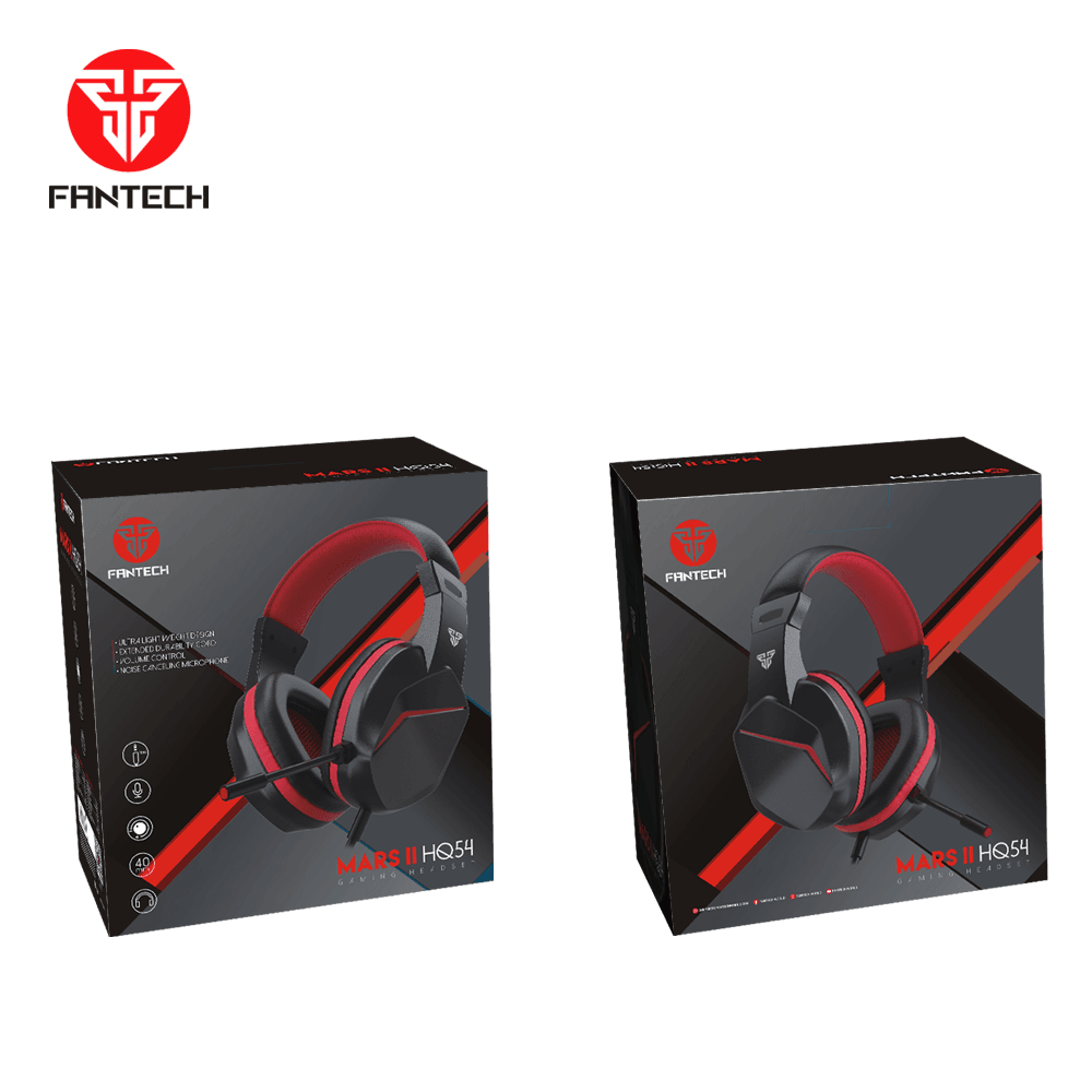 Fantech hq54 mars ii gaming headset headphones with noise cancelling mic - Fun Touch