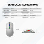 FANTECH KANATA S WG9S SUPER MAXFIT WIRELESS GAMING MOUSE Dual Mode Connection