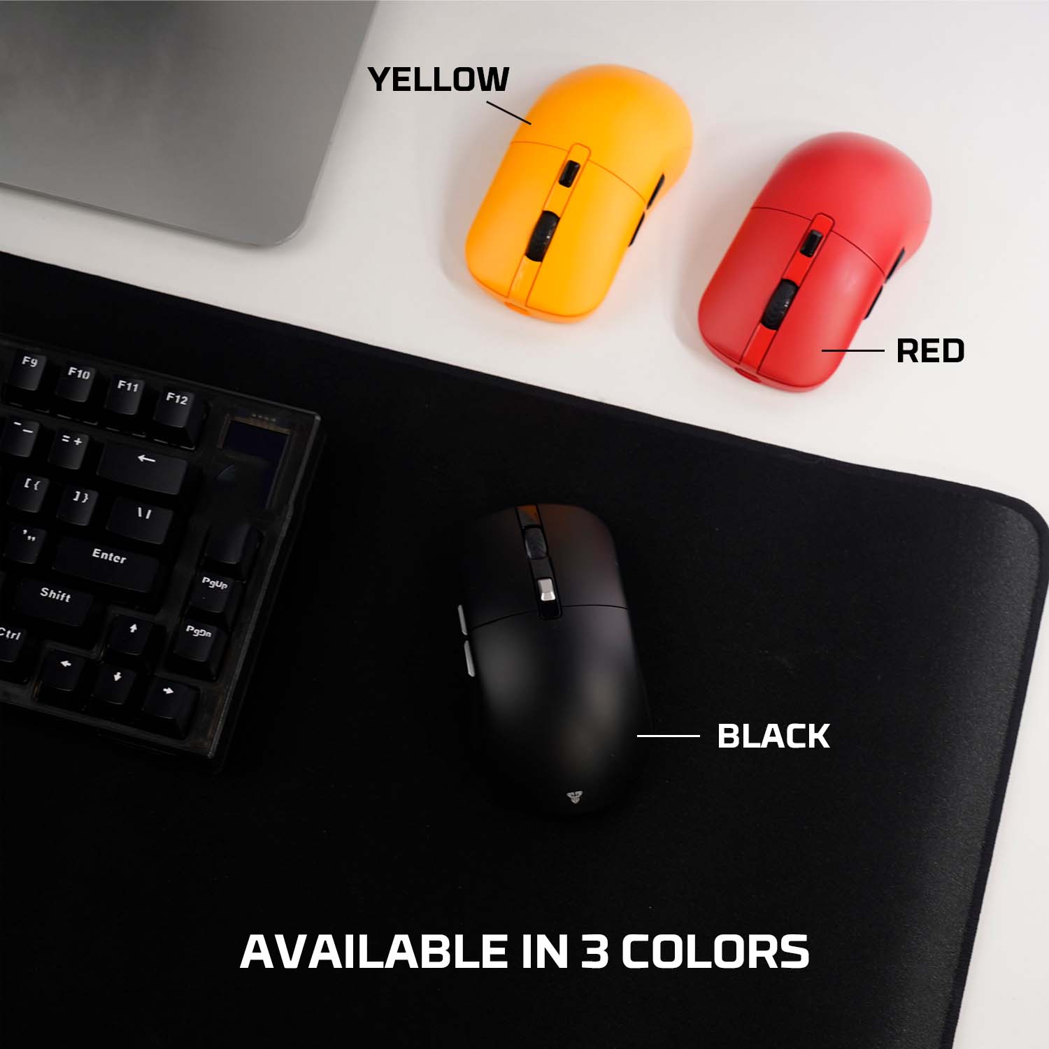 FANTECH KANATA S WG9S WIRELESS GAMING MOUSE YELLOW Mouse