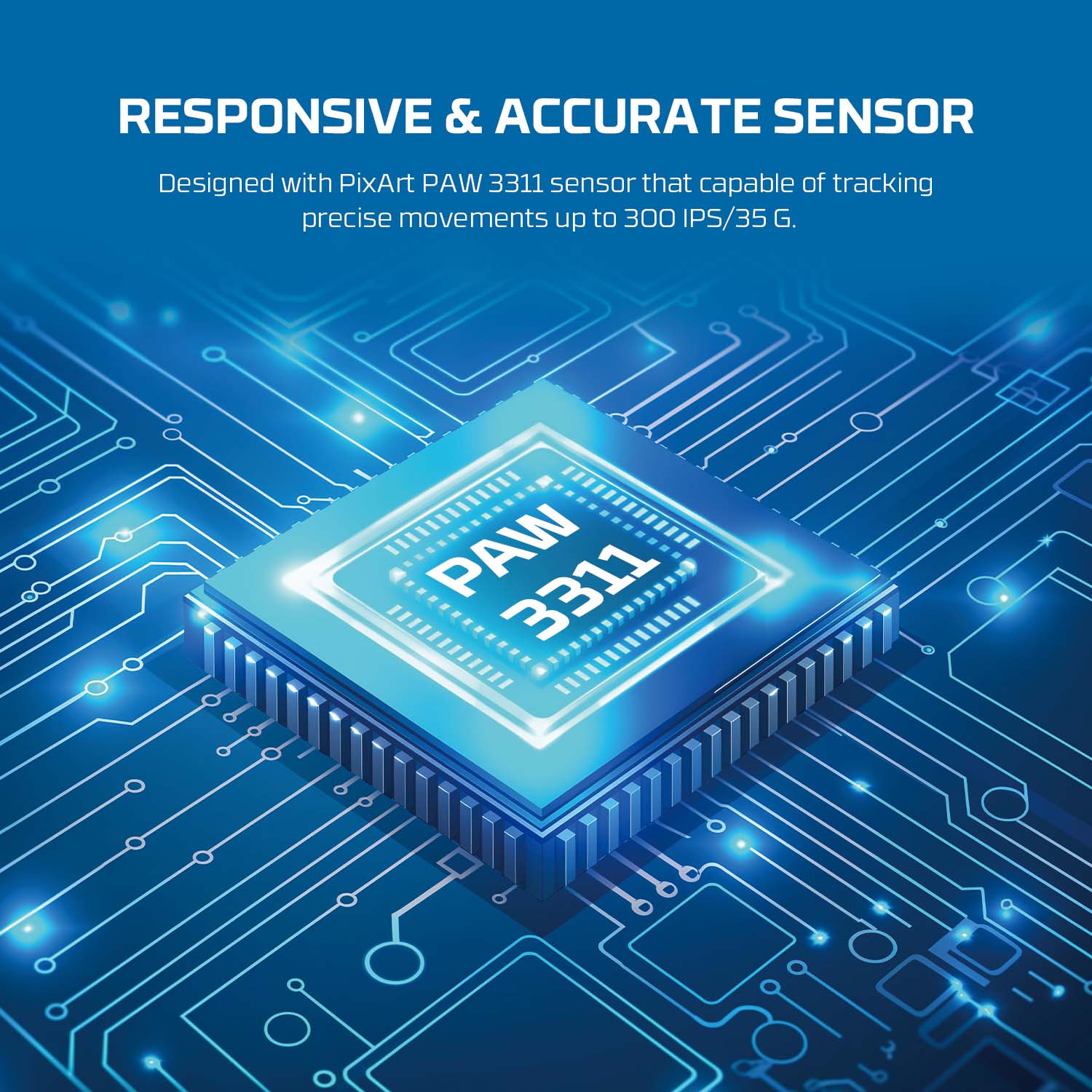 FANTECH KANATA S WG9S WIRELESS GAMING MOUSE YELLOW Mouse