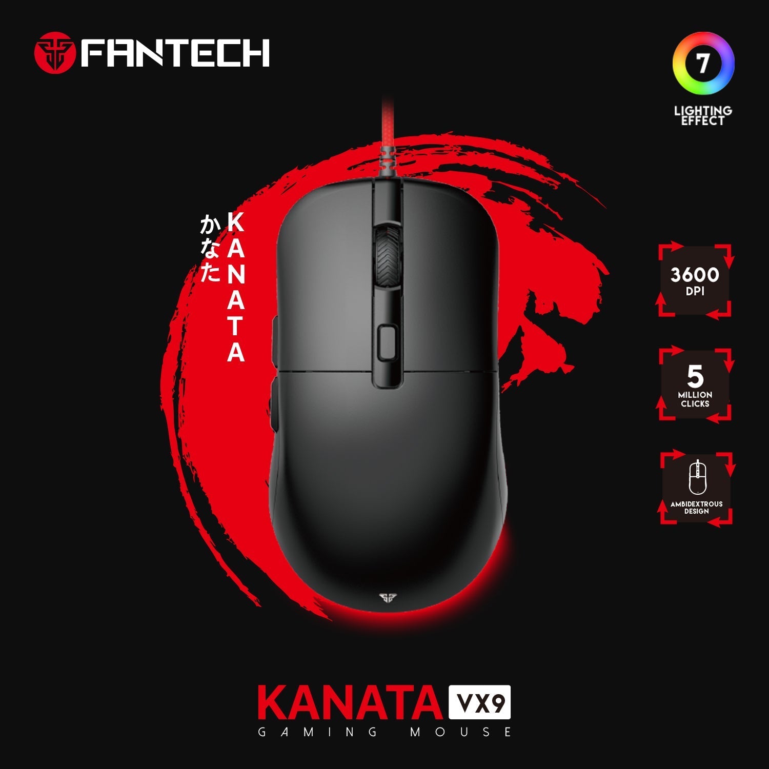 Fantech Kanata VX9 Gaming Mouse New Arrivals