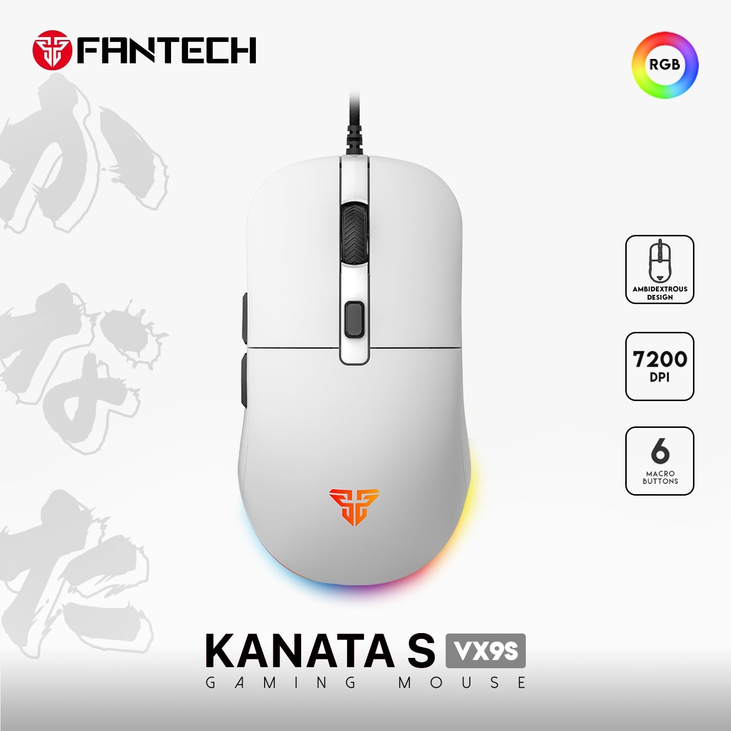 Fantech Kanata VX9S Gaming Mouse JOD 13