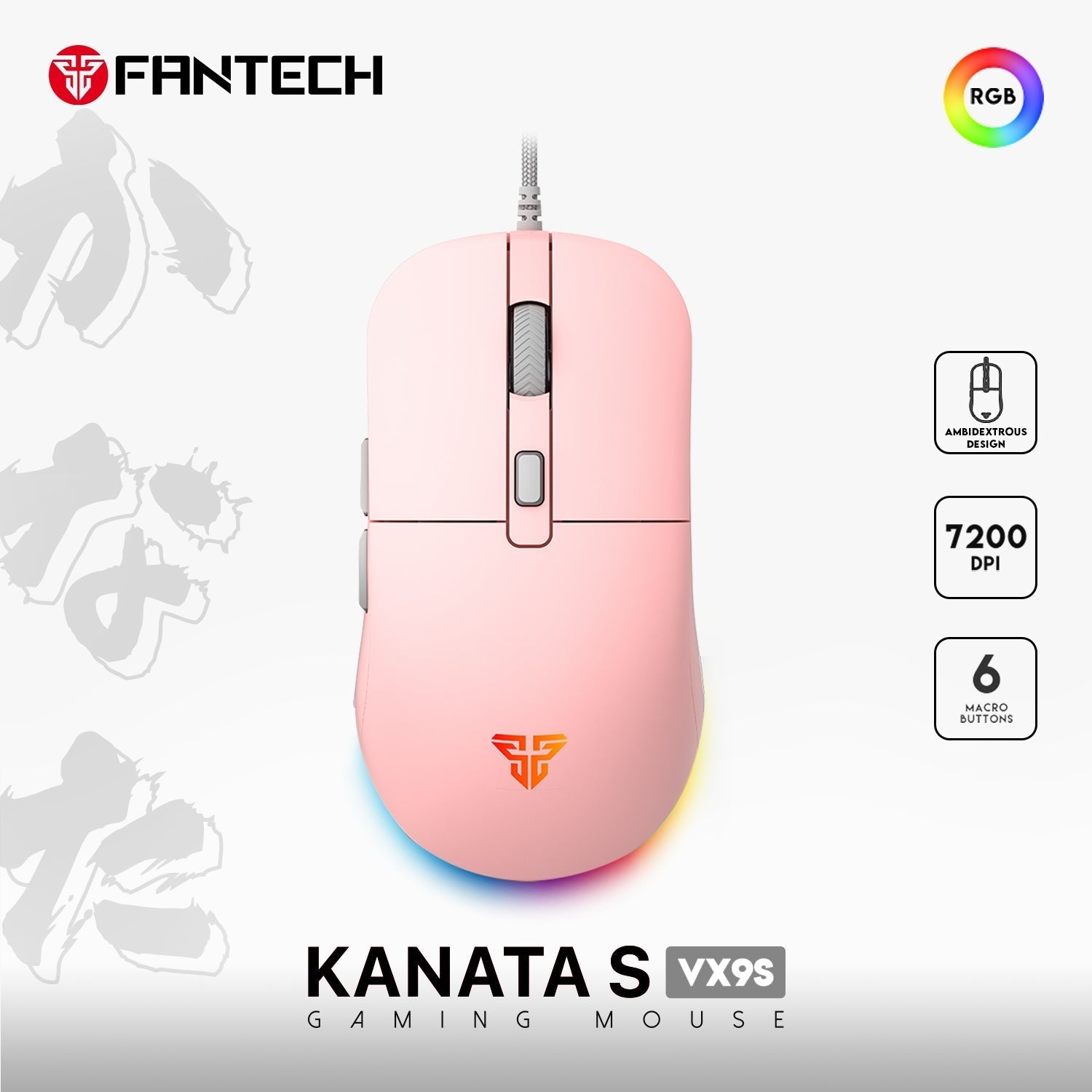 Fantech kanata vx9s gaming mouse - Fun Touch