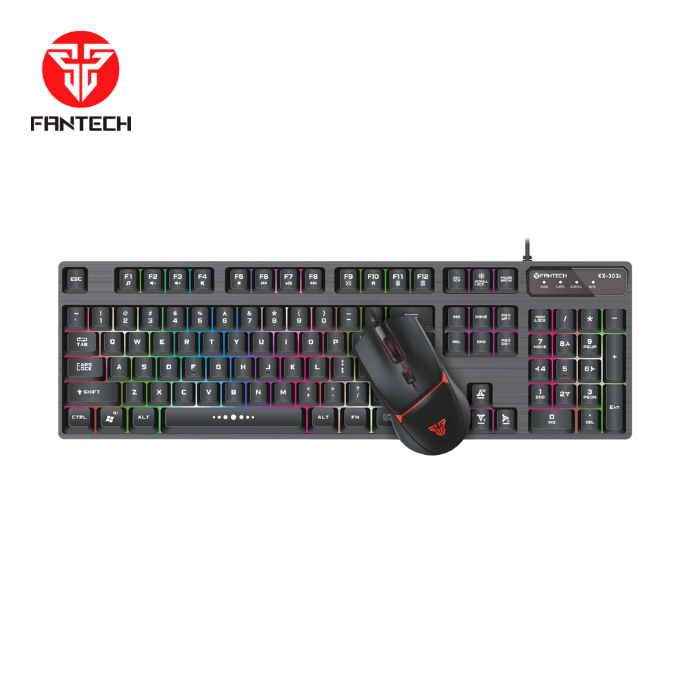 Fantech KX 302s MAJOR Gaming Keyboard And Mouse Combo Keyboard