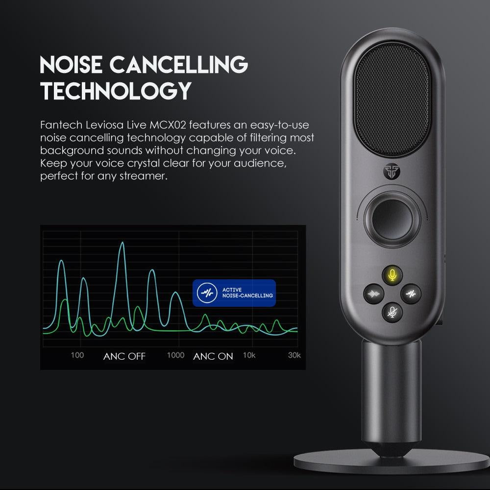 FANTECH LEVIOSA LIVE MCX02 PROFESSIONAL SMART MICROPHONE Streaming