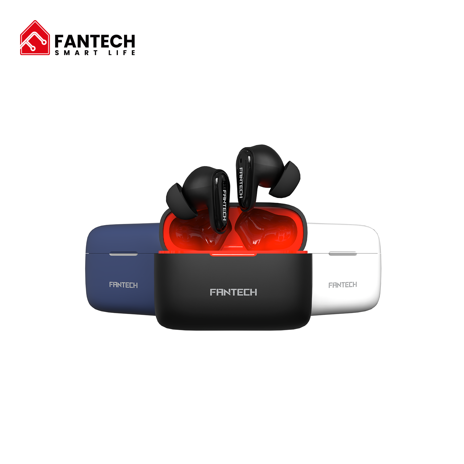 Fantech Life Wave 13 True Wireless TWS Earphone Bluetooth 5.3 Earbuds Audio