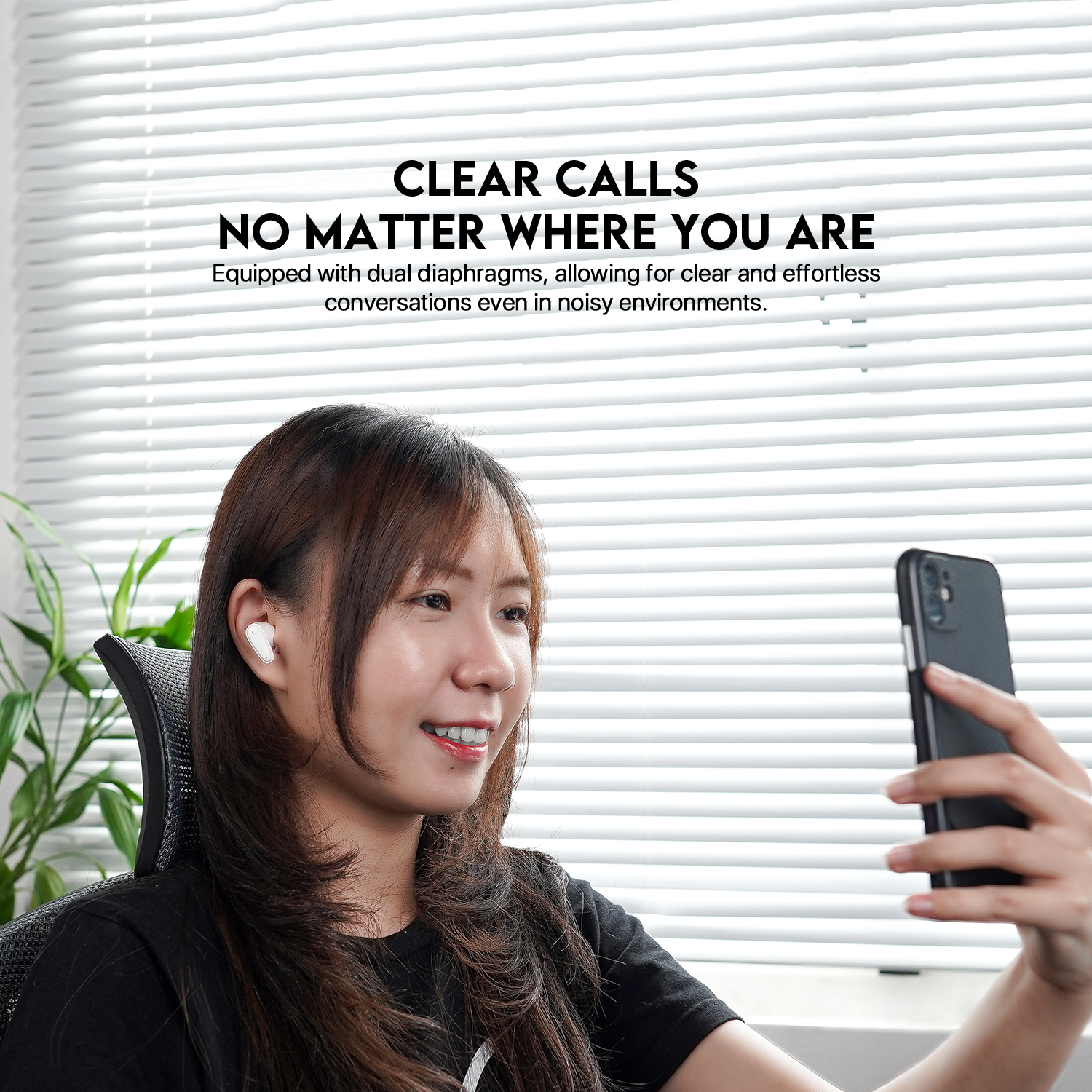 Fantech Life Wave 13 True Wireless TWS Earphone Bluetooth 5.3 Earbuds Audio