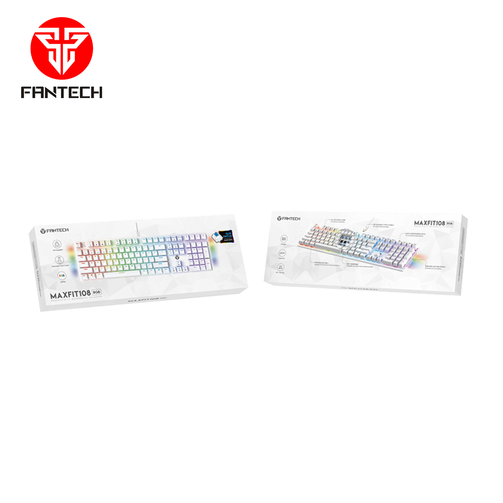 Fantech maxfit108 mk855 rgb mechanical keyboard - Fun Touch