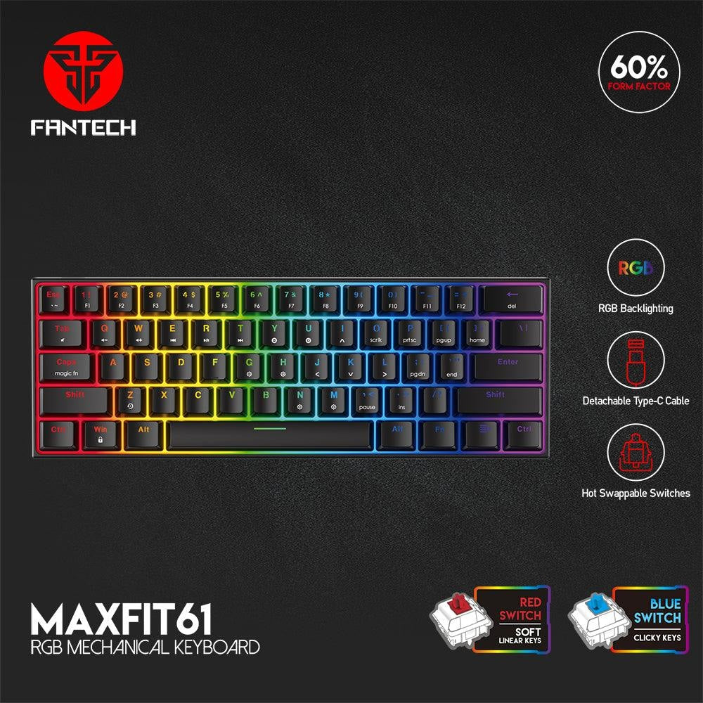 FANTECH MAXFIT61 MK857 RGB MECHANICAL KEYBOARD Keyboard