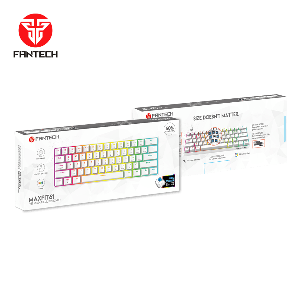 FANTECH MAXFIT61 MK857 RGB SPACE EDITION MECHANICAL KEYBOARD Keyboard