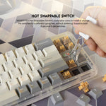 Fantech Maxfit70 MK911 Vibe Edition EPIC GREYSCALE Mechanical Gaming Keyboard