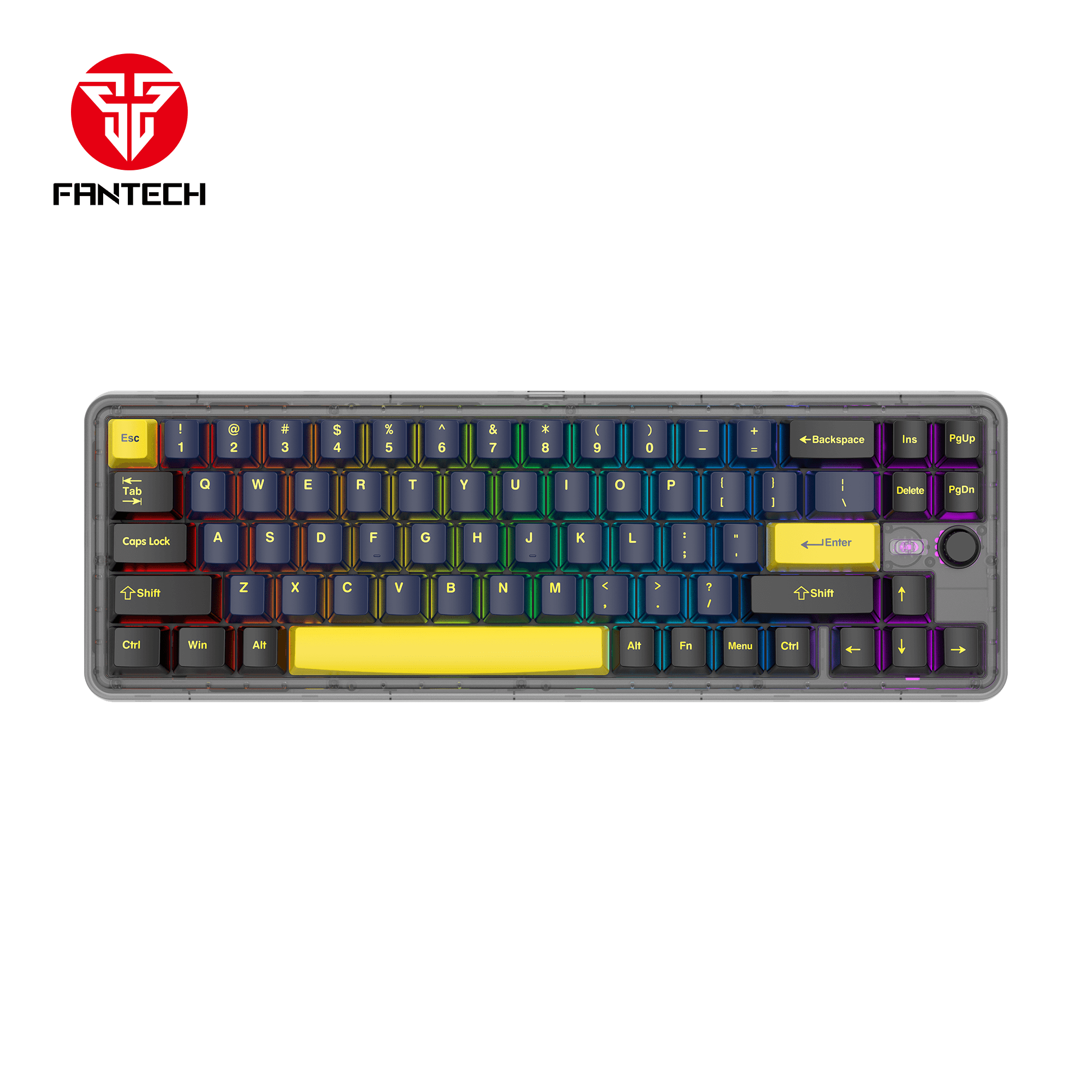 Fantech maxfit70 mk911 vibe edition grand cobalt mechanical gaming keyboard - Fun Touch