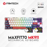 Fantech maxfit70 mk911 vibe edition london tour mechanical gaming keyboard