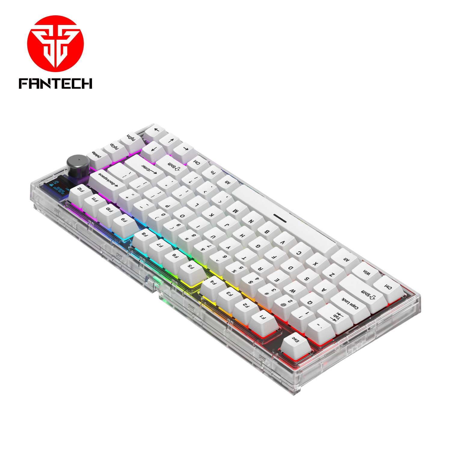 Fantech Maxfit81 MK910 PBT Frost Wireless Modular Mechanical Gaming Keyboard