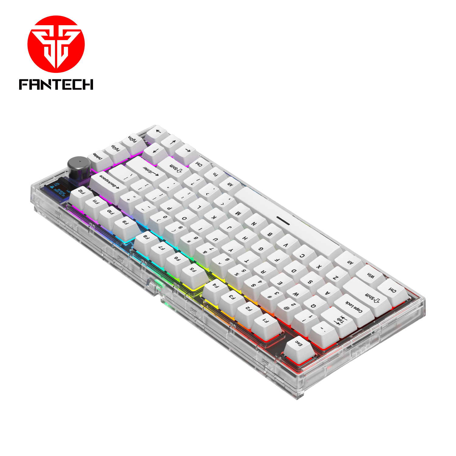 Fantech maxfit81 mk910 pbt frost wireless modular mechanical gaming keyboard - Fun Touch