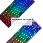 Fantech maxfit81 mk910 pbt frost wireless modular mechanical gaming keyboard - Fun Touch