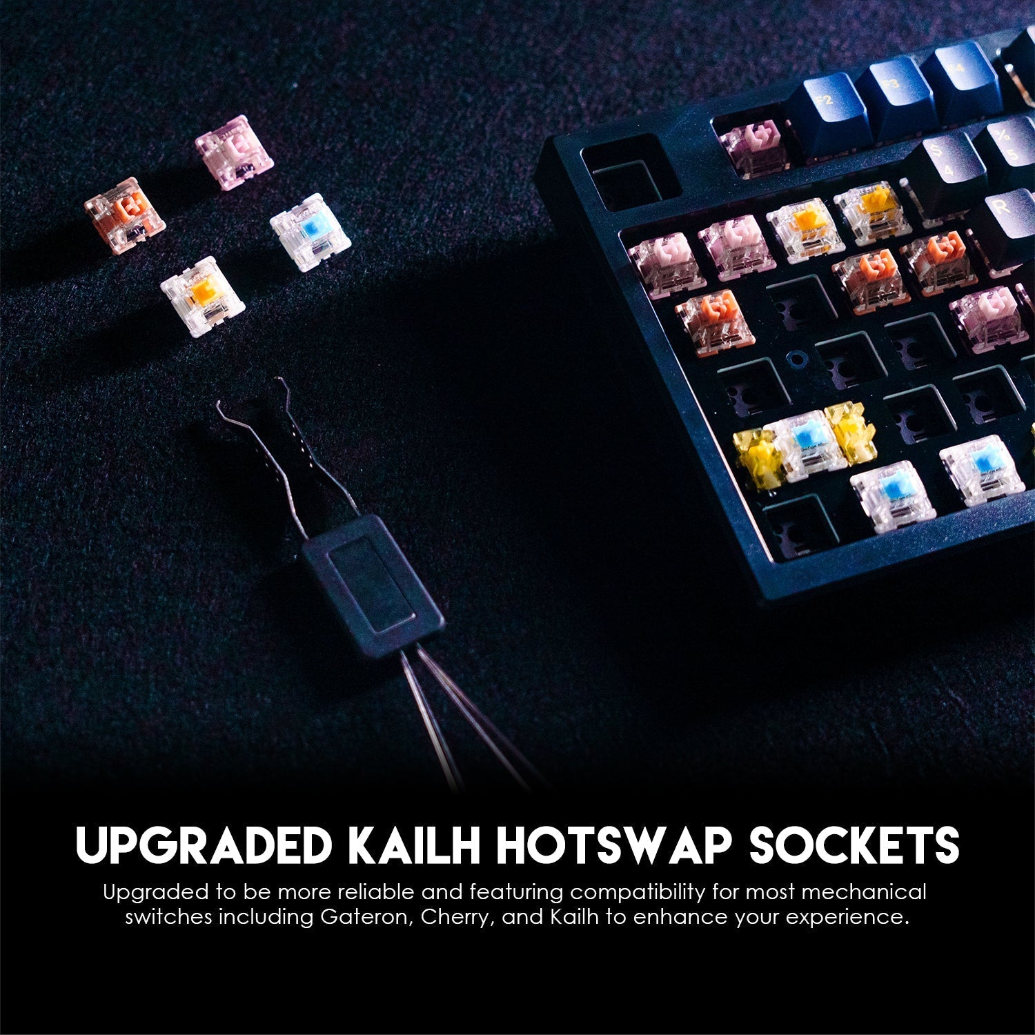 Fantech Maxfit81 MK910 VIBE Grand Cobalt Edition Mechanical Keyboard Keyboard