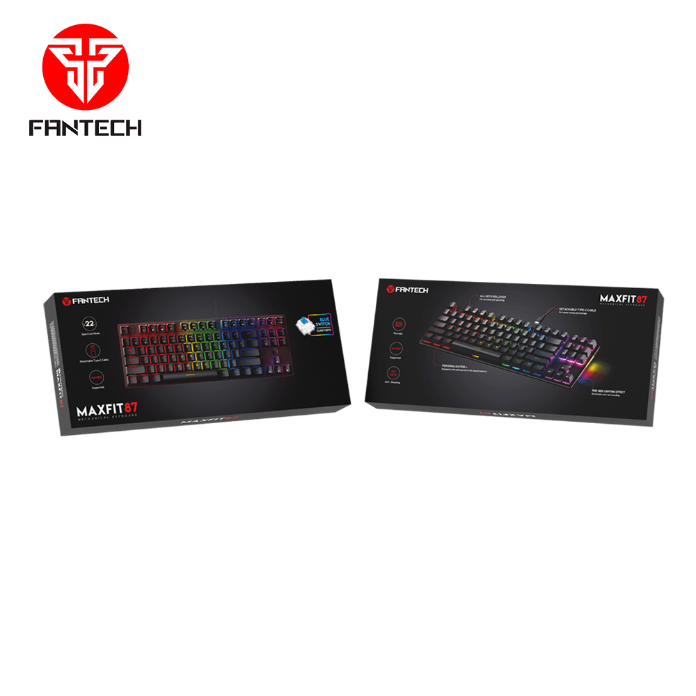 Fantech maxfit87 mk856 rgb mechanical keyboard - Fun Touch