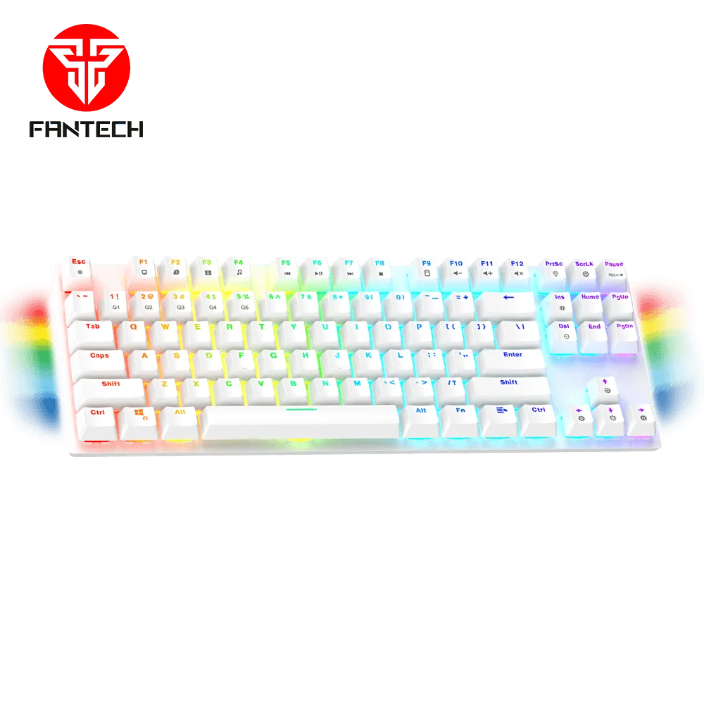 Fantech maxfit87 mk856 rgb mechanical keyboard