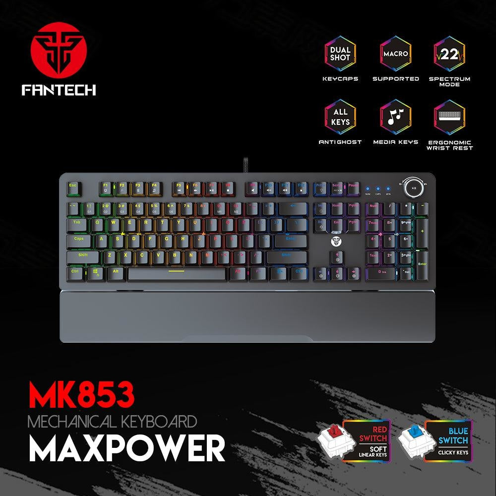 Fantech maxpower mk853 v2 mechanical keyboard - Fun Touch