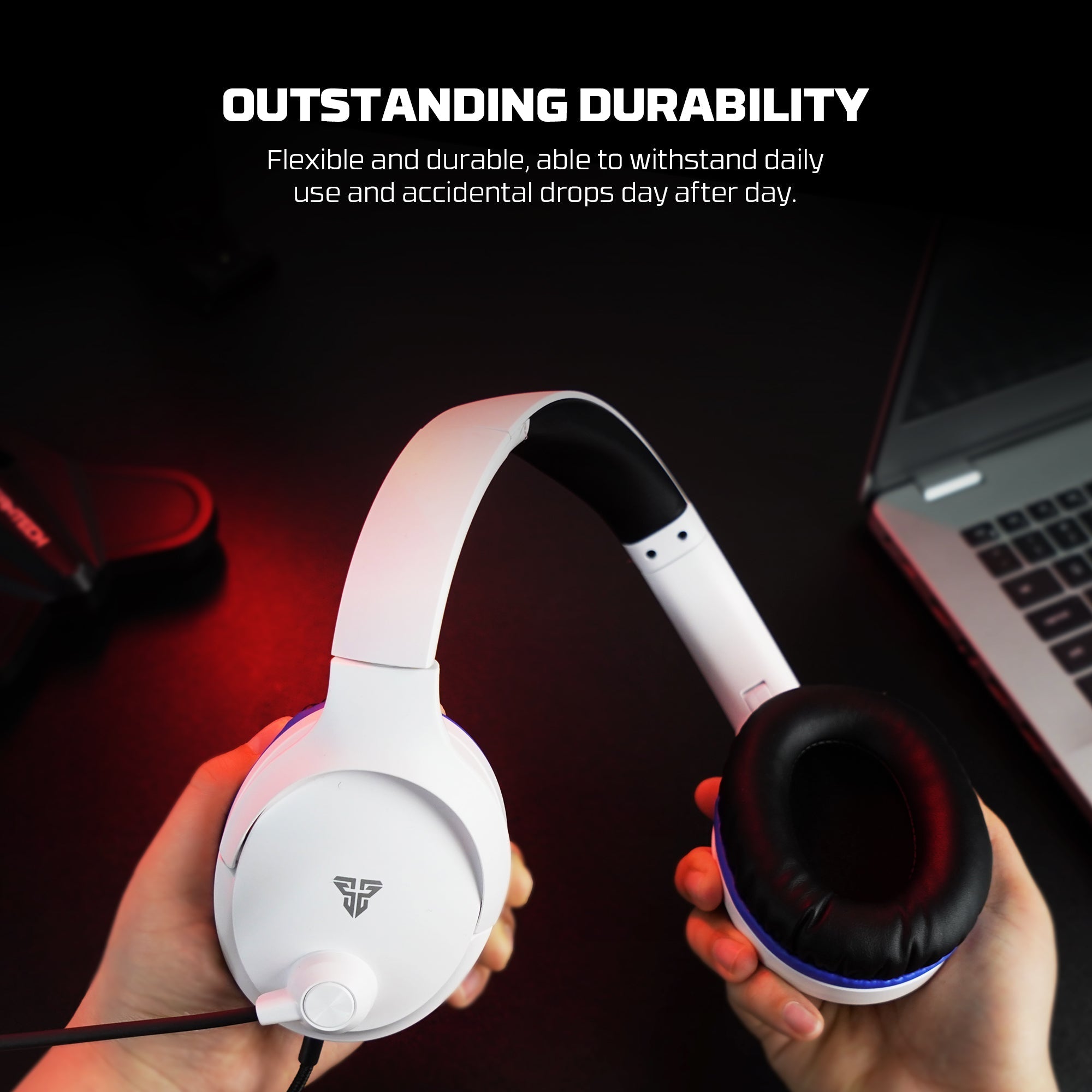 FANTECH MH89 VALOR II Multi Platform Gaming Headset Black Headset 3.5