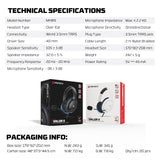 FANTECH MH89 VALOR II Multi Platform Gaming Headset Black Headset 3.5
