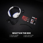 FANTECH MH89 VALOR II Multi Platform Gaming Headset White Headset 3.5