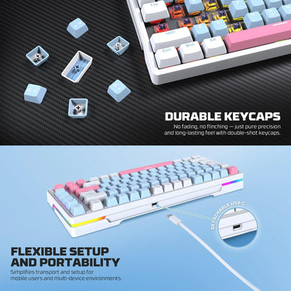 Fantech mk612 atom x83 ame edition - keyboard