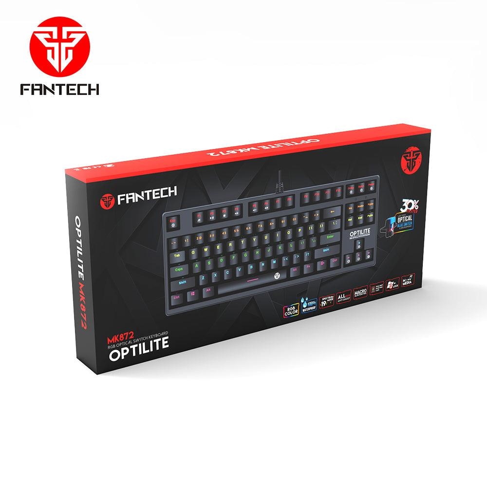 Fantech mk872 optilite mechanical keyboard - Fun Touch