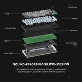 Fantech MK913 ATOM PRO83 RGB Bluetooth Wireless Gaming keyboard Saturn Keyboard