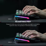 Fantech MK913 ATOM PRO83 RGB Bluetooth Wireless Gaming keyboard Saturn Keyboard